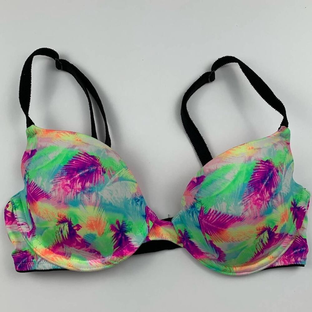 PINK Victoria’s Secret Demi-Buste Bra 32B #2654